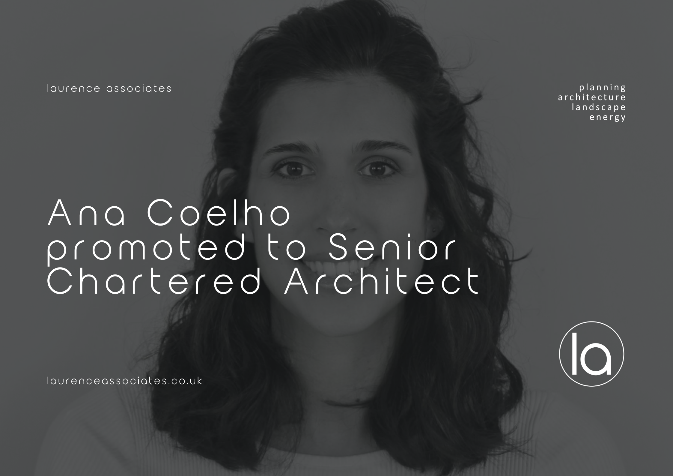 Ana Coelho promoted to Senior Chartered Architect