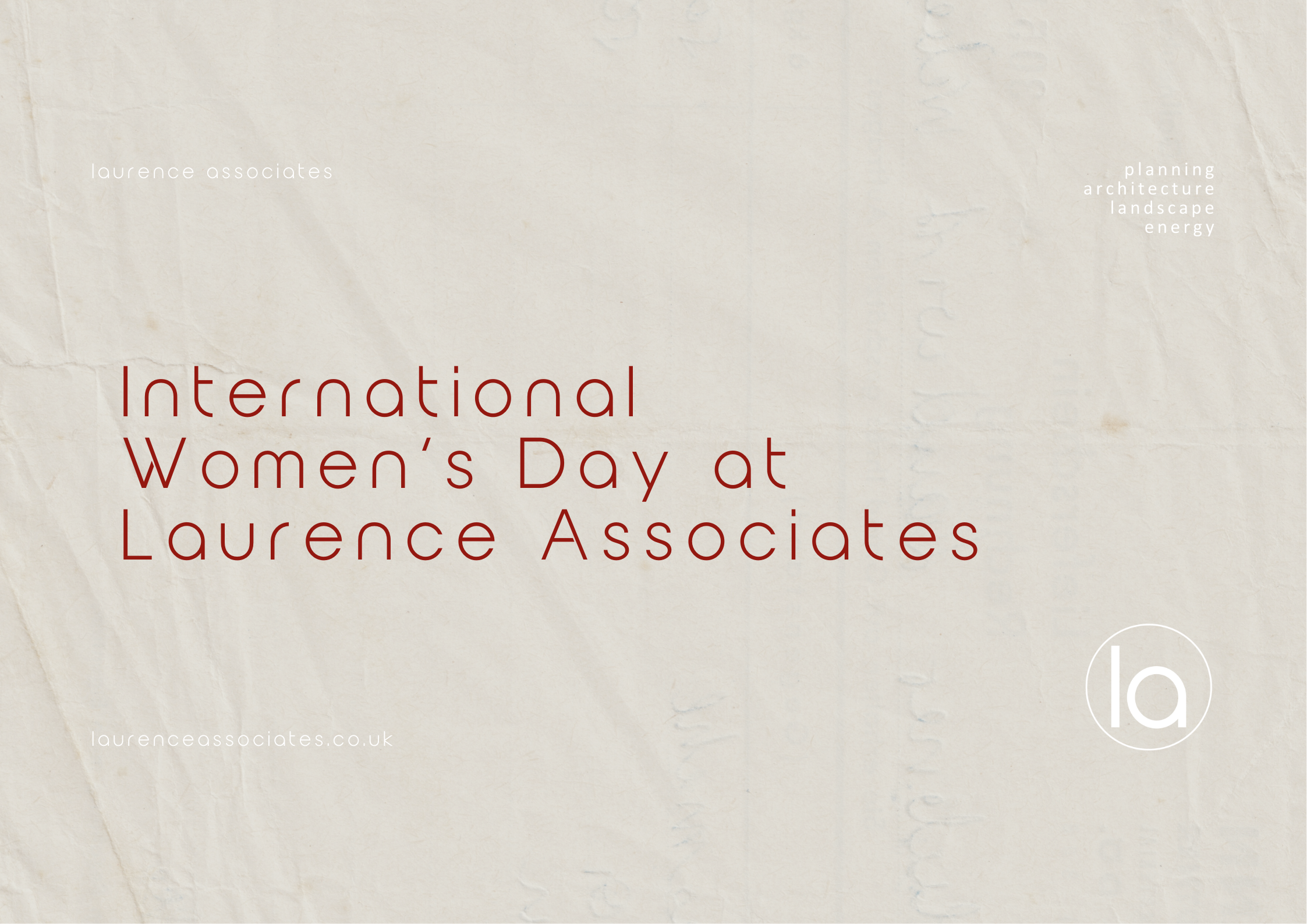 International Women’s Day at Laurence Associates