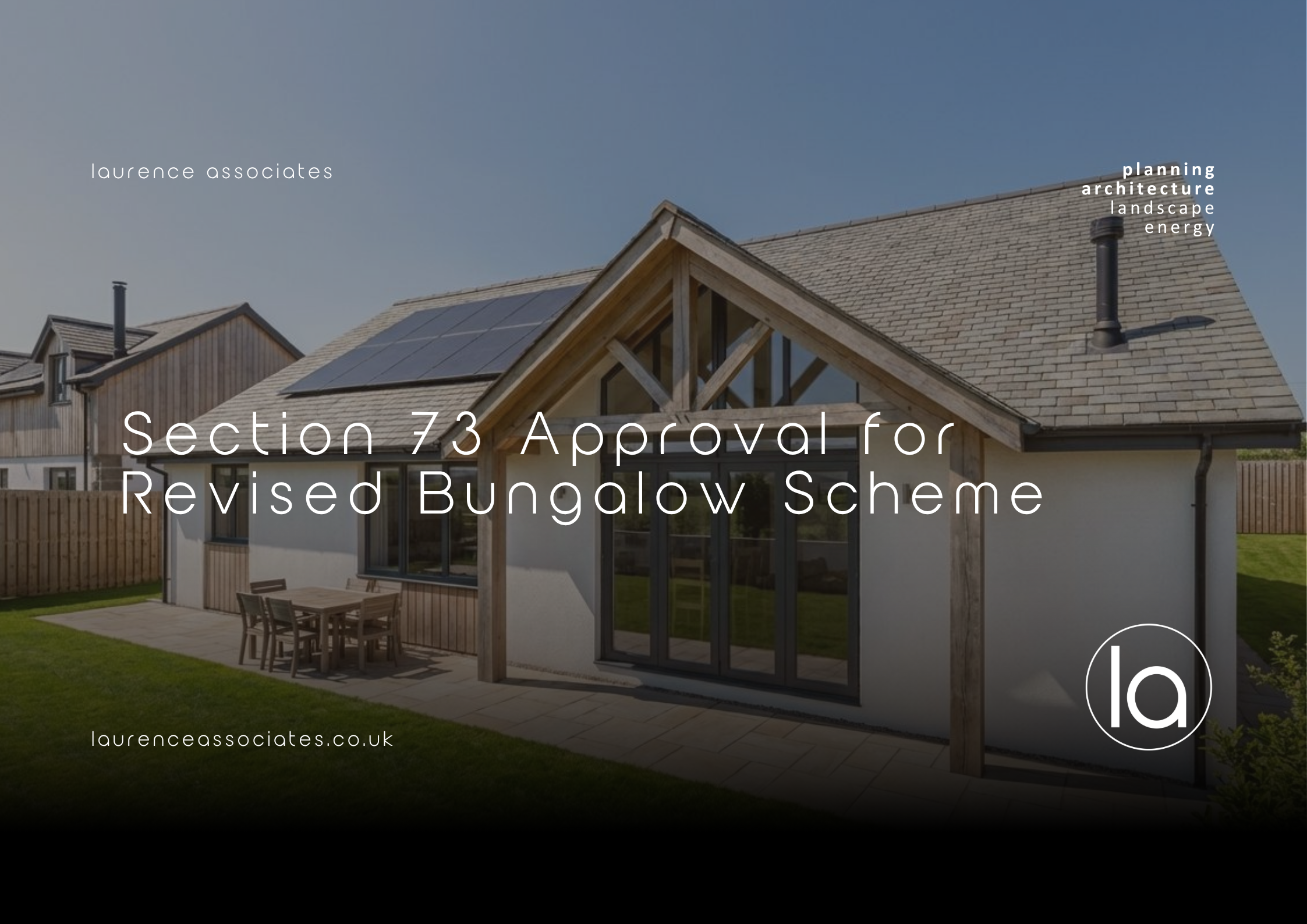 Section 73 Approval for Revised Bungalow Scheme in St Erth