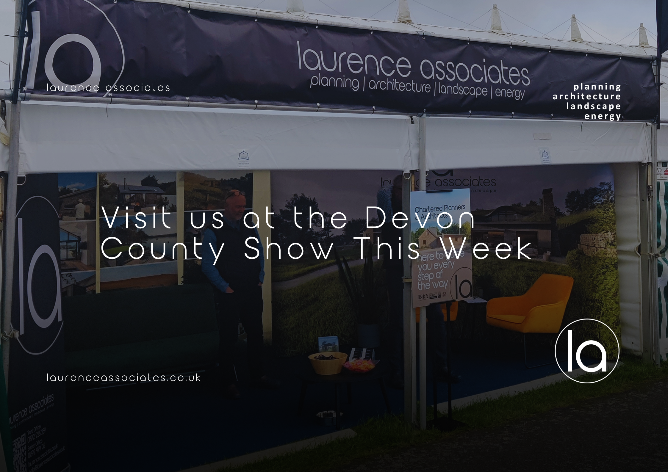 Visit Laurence Associates at the Devon County Show This Week
