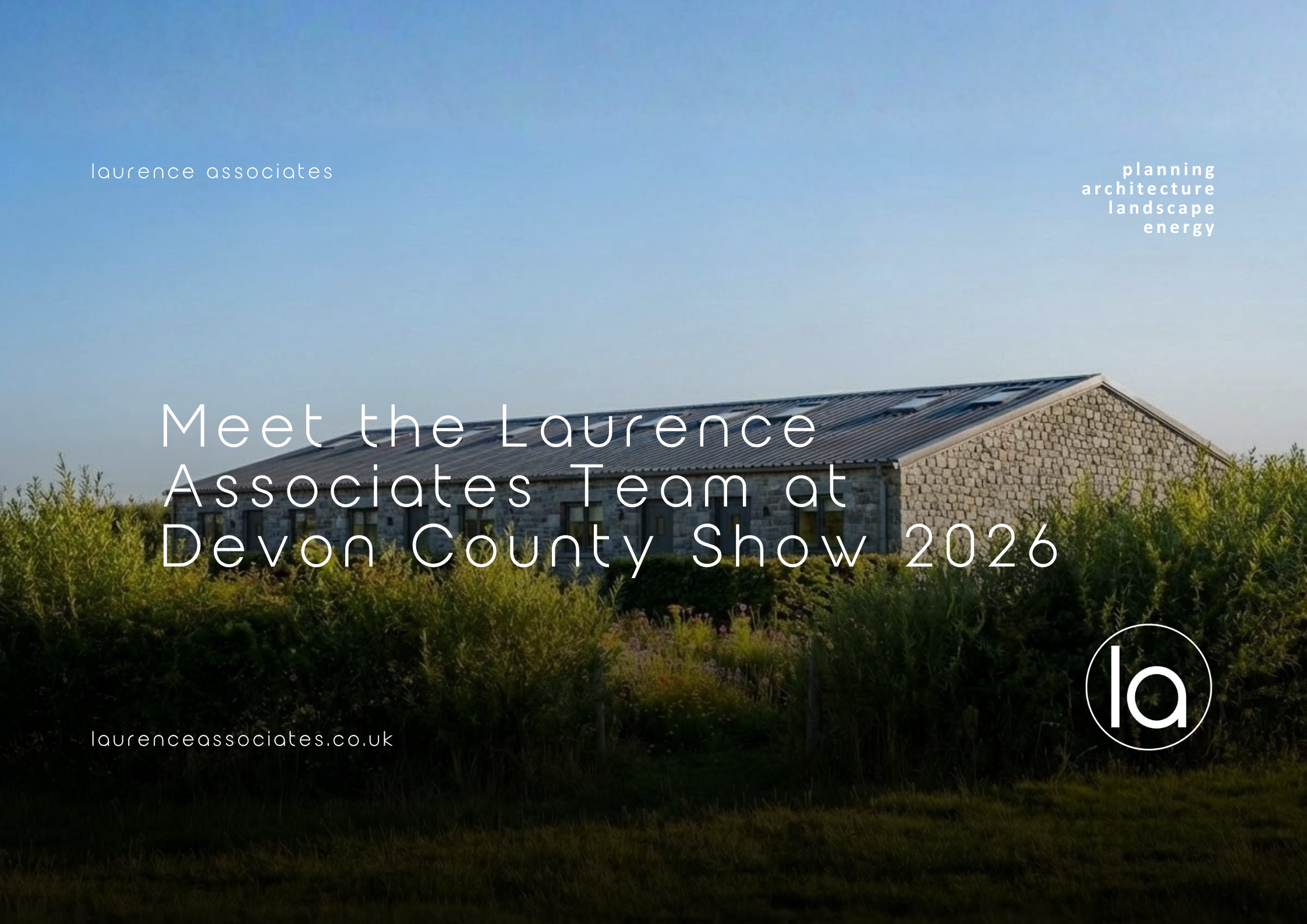 Meet the Laurence Associates Team at Devon County Show 2026