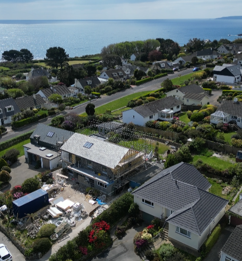 Current Progress on Site in Falmouth