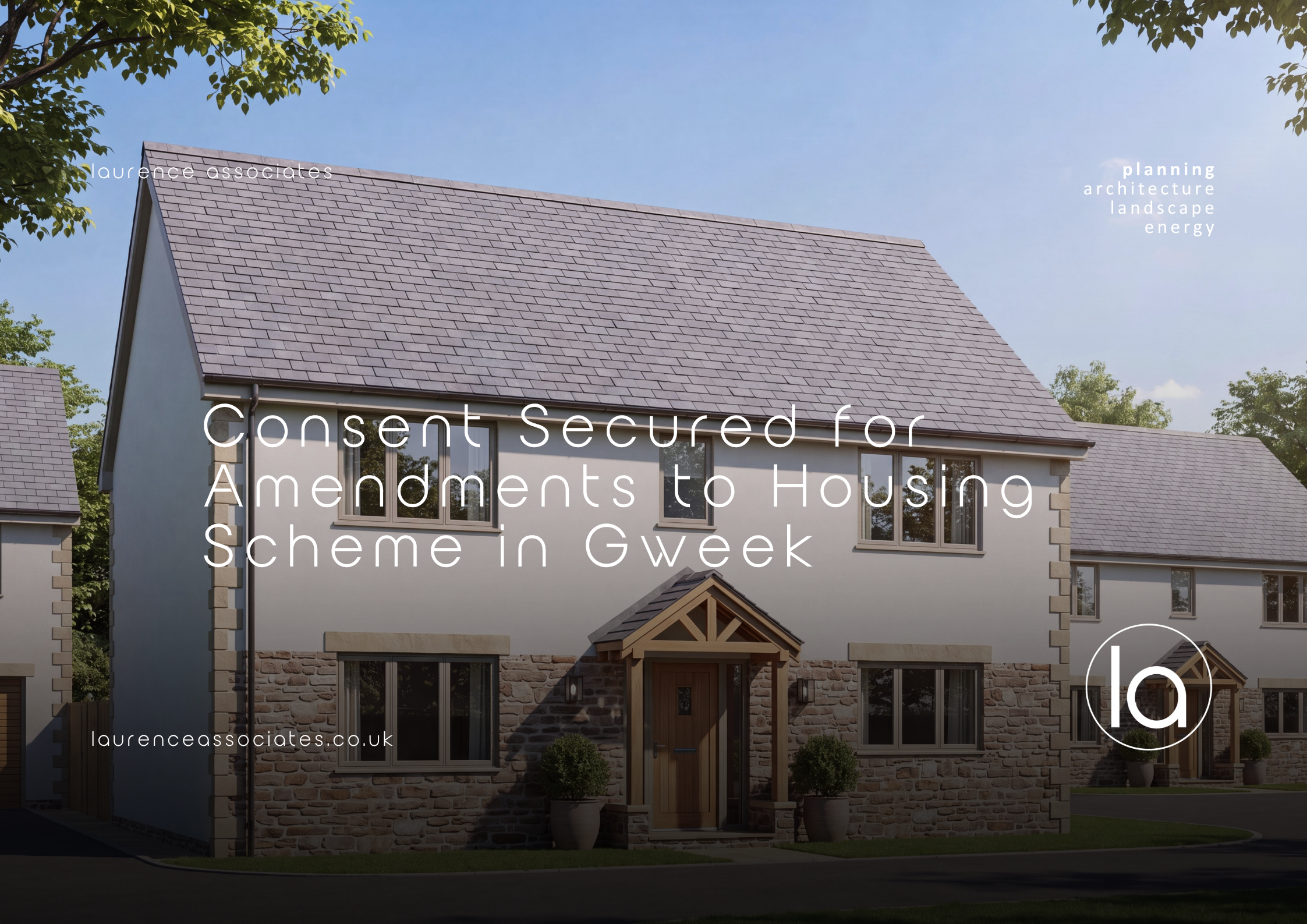 Consent Secured for Amendments to Housing Scheme in Gweek