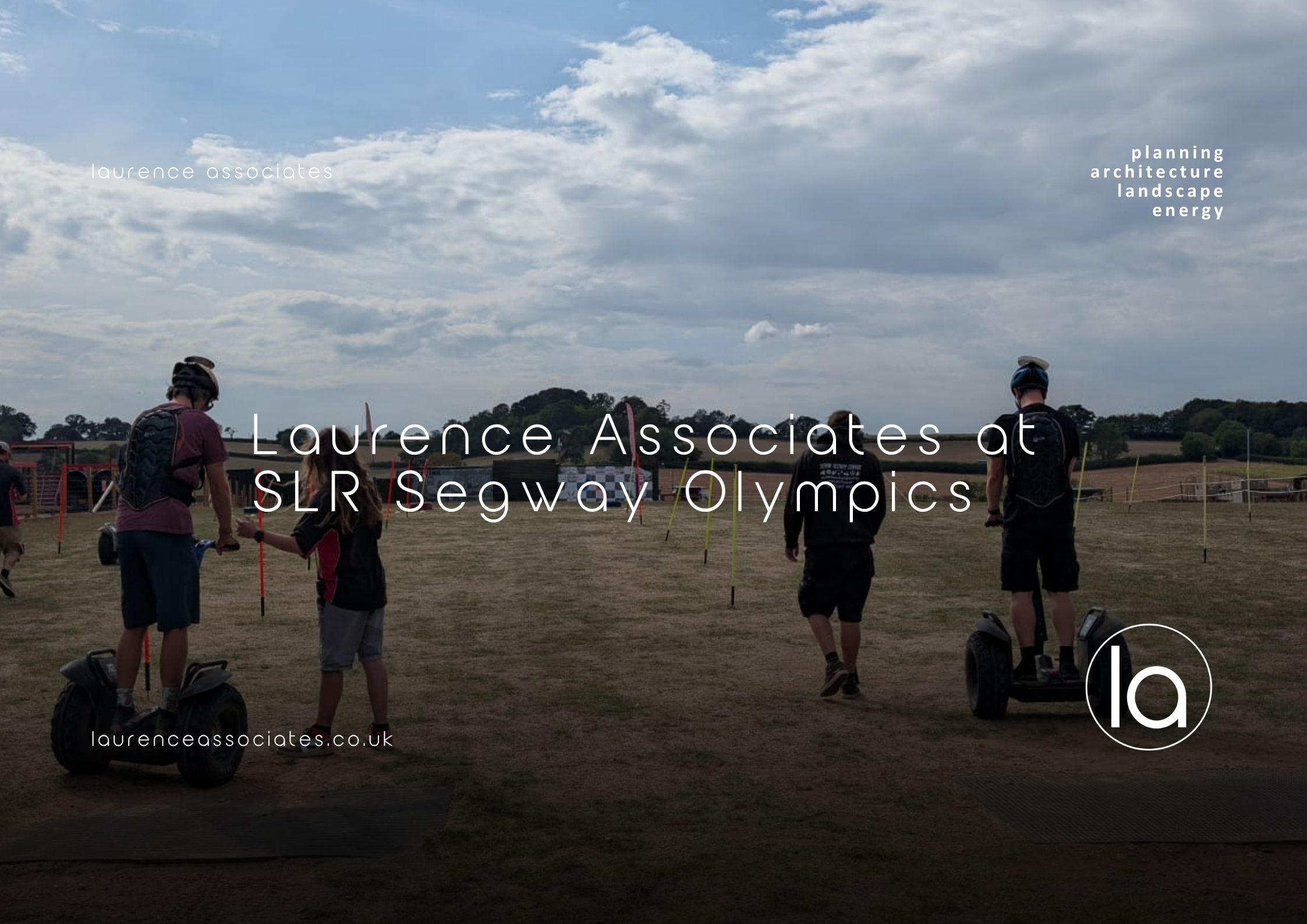Laurence Associates at SLR Consulting’s Segway Olympics