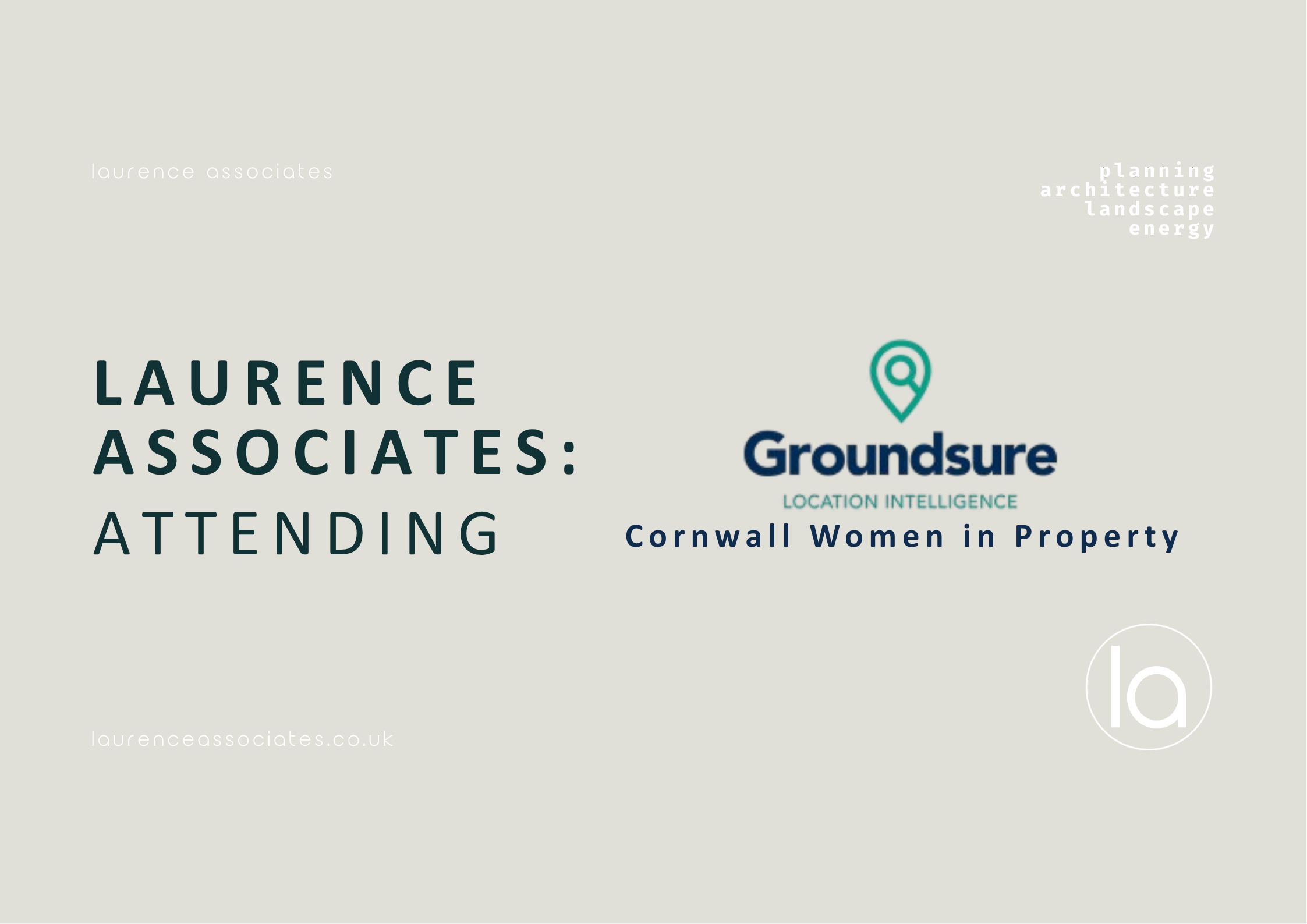 Laurence Associates at Groundsure Women in Property