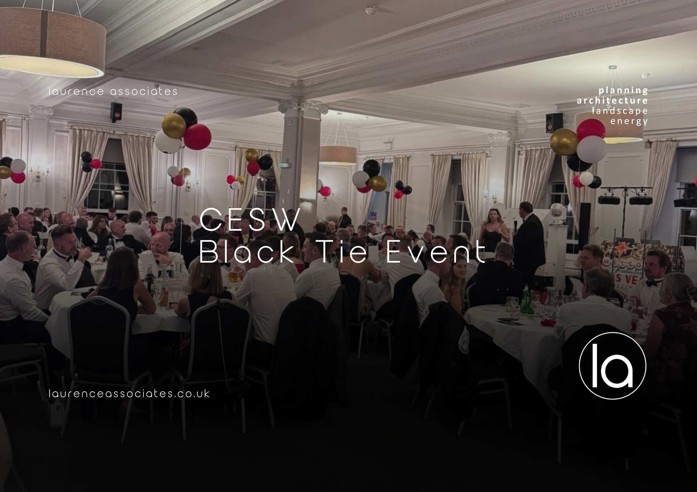 Laurence Associates at the CESW Cornwall Club Black Tie Ball